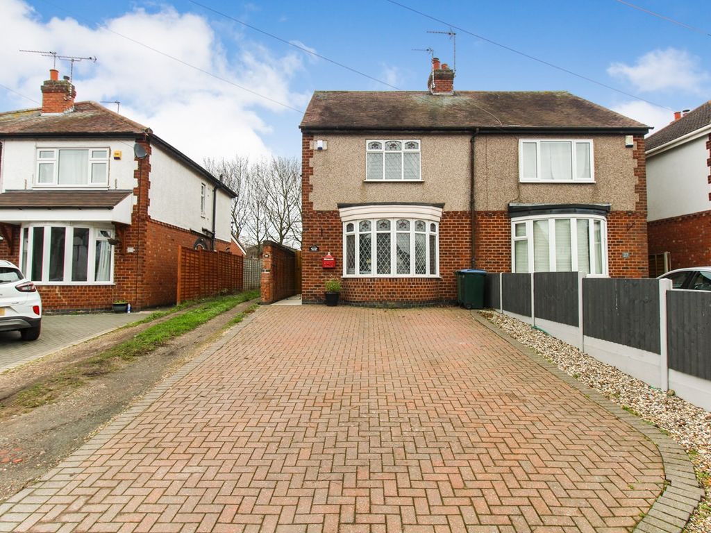3 bed semidetached house for sale in Brandon Road, Binley, Coventry