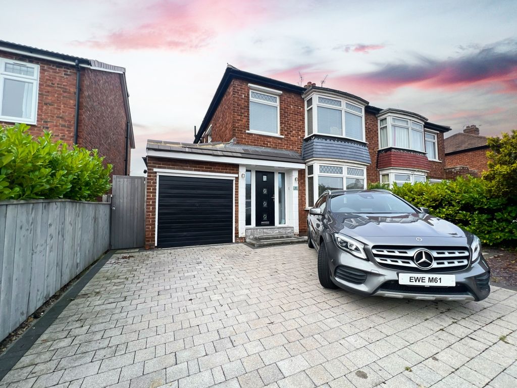 3 bed terraced house for sale in Upsall Grove, Stockton On Tees TS19, £