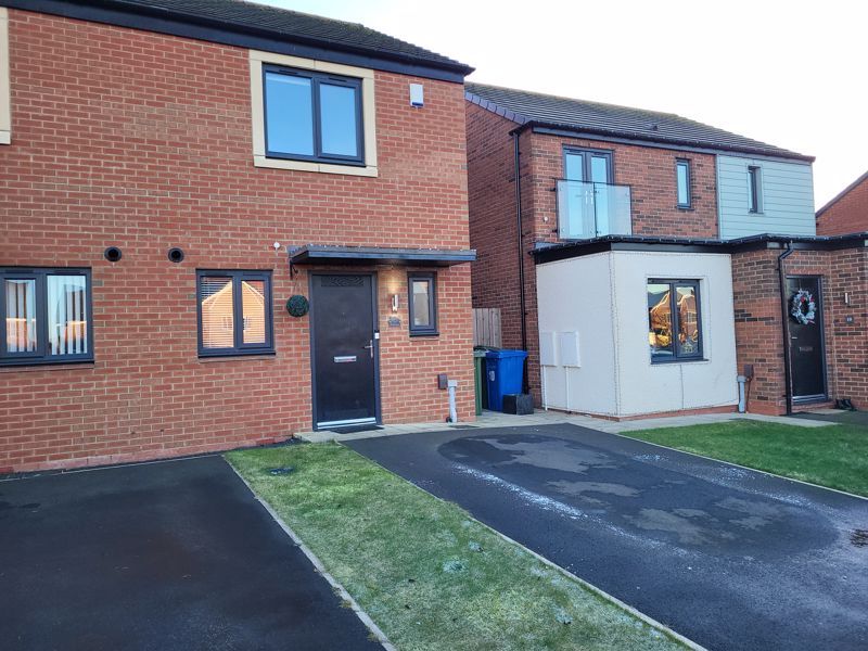 2 bed semidetached house for sale in Spilsby Crescent, Cramlington