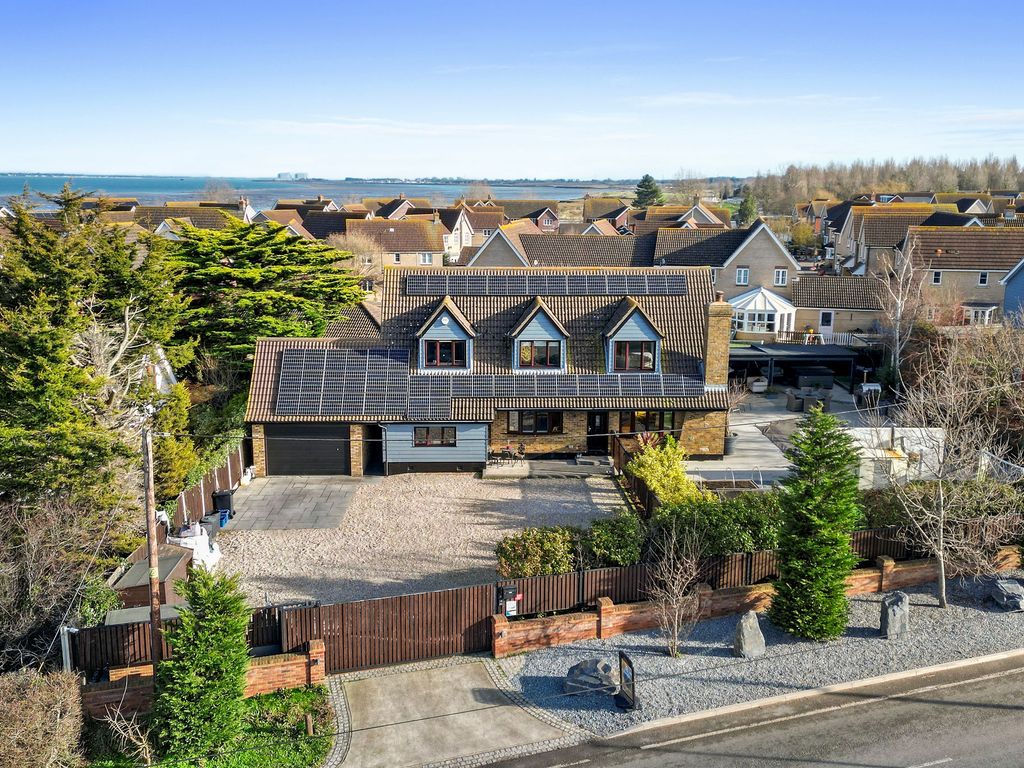 5 bed detached house for sale in Main Road, St. Lawrence, Southminster