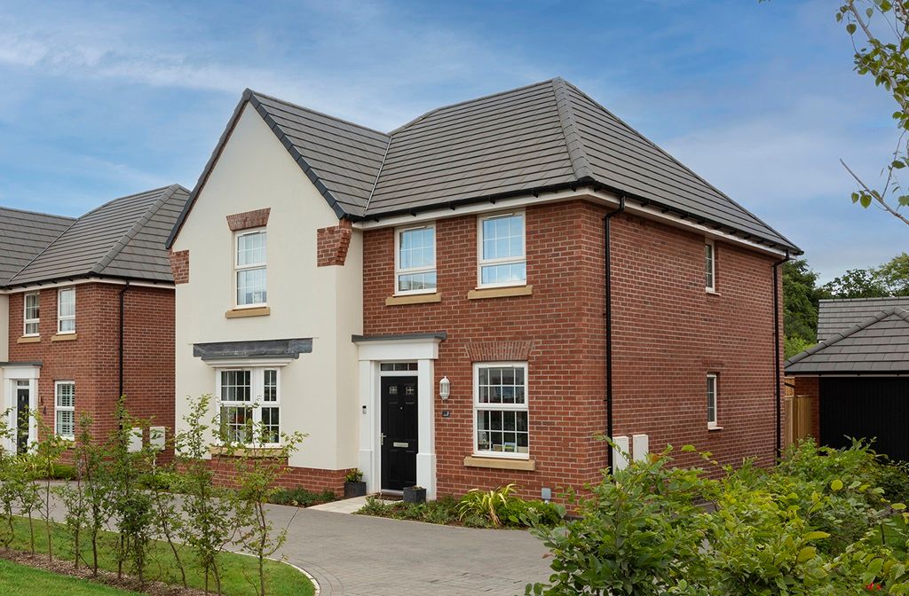 New home, 4 bed detached house for sale in "Holden" at Enterprise