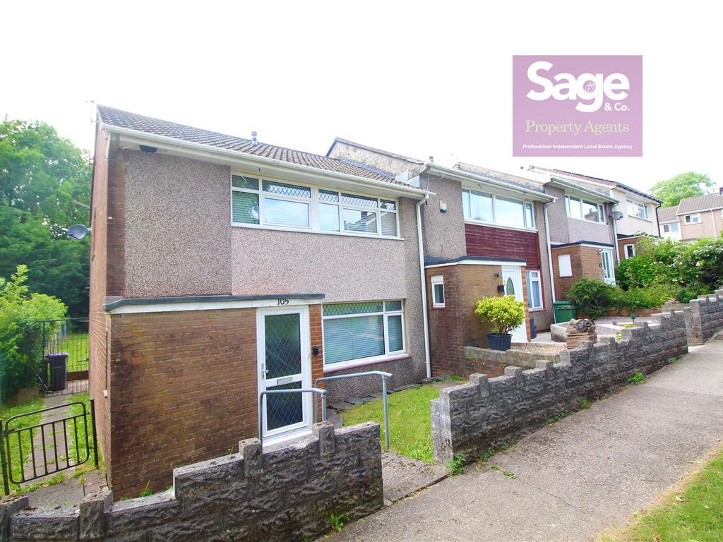 3 bed terraced house for sale in Shakespeare Road, St. Dials, Cwmbran
