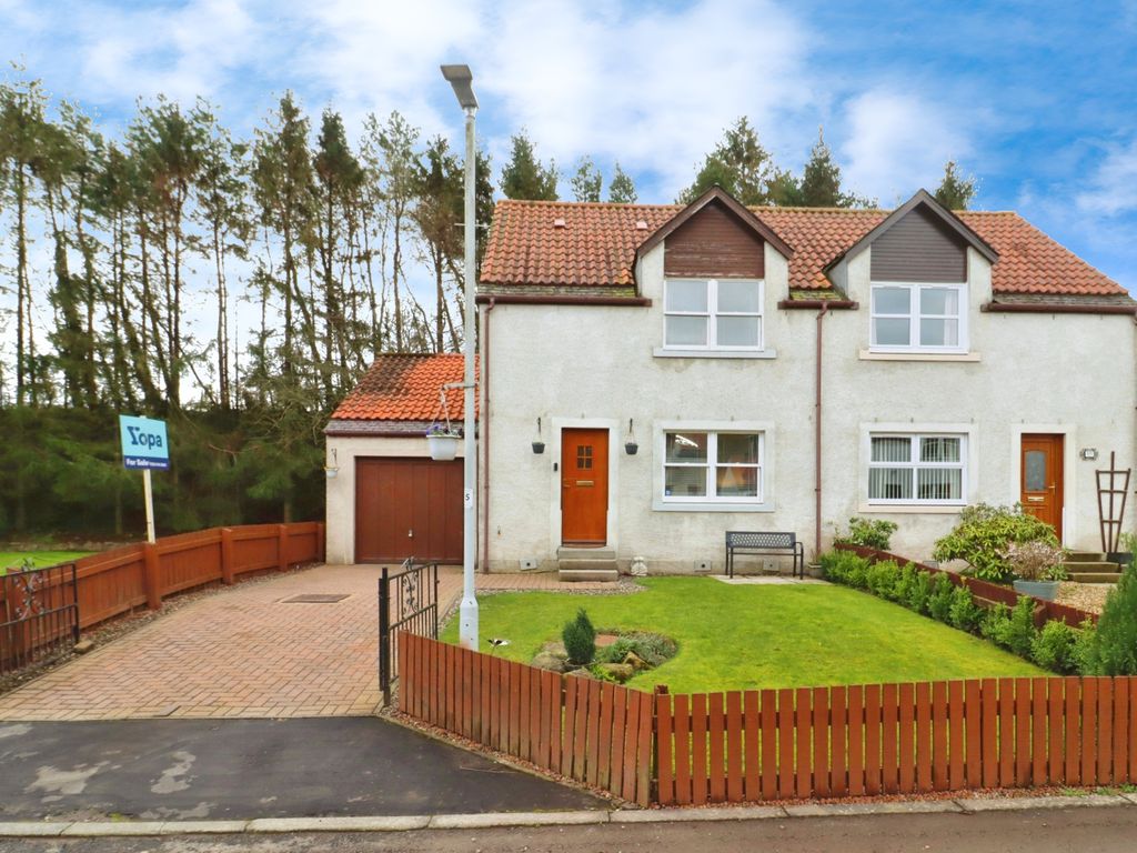 2 bed semidetached house for sale in Freuchie Mill, Freuchie, Cupar