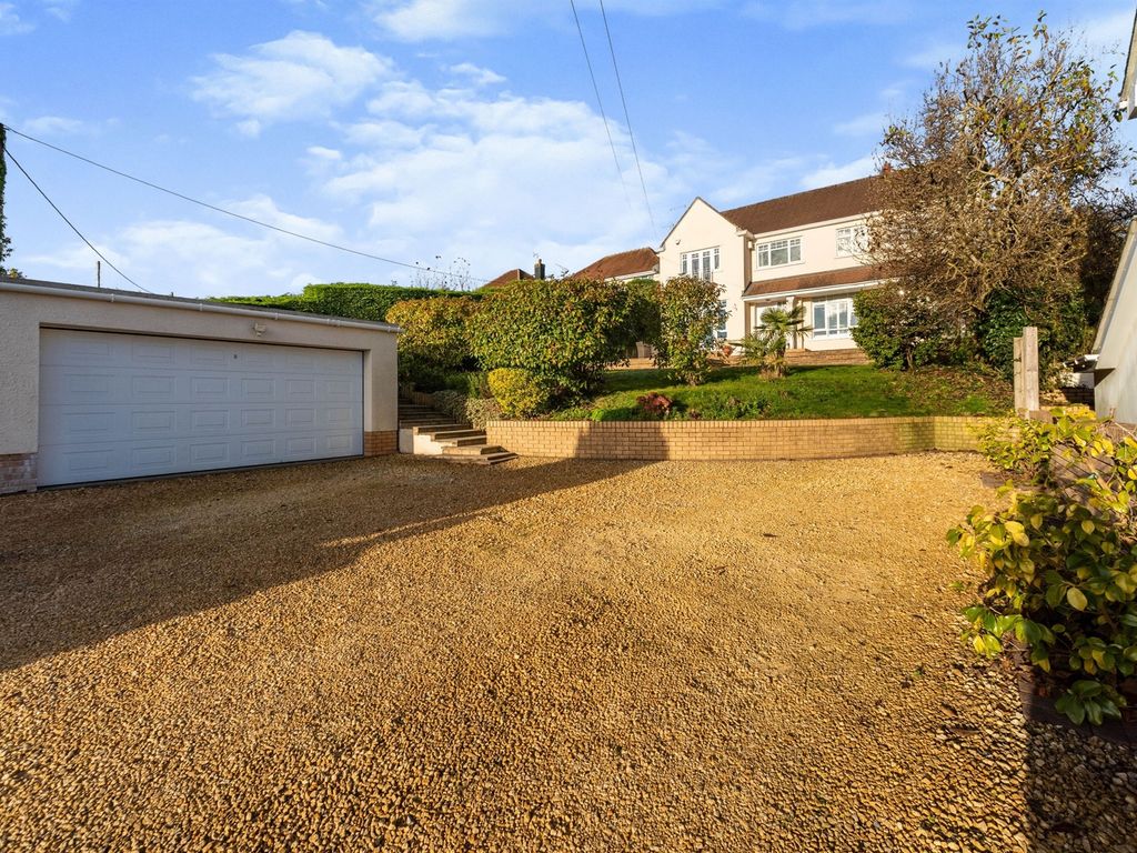 4 bed detached house for sale in PentrePoeth Road, Bassaleg, Newport