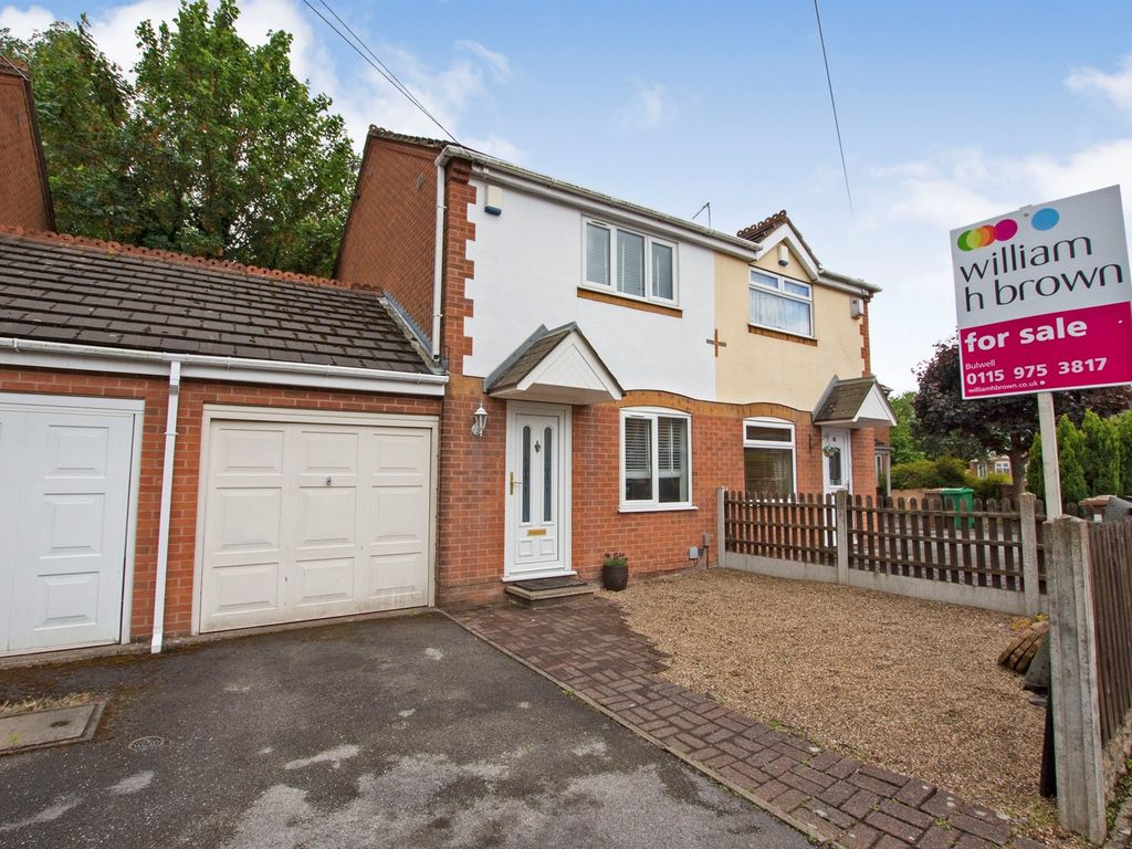 2 bed semidetached house for sale in Paddock Close, Bulwell