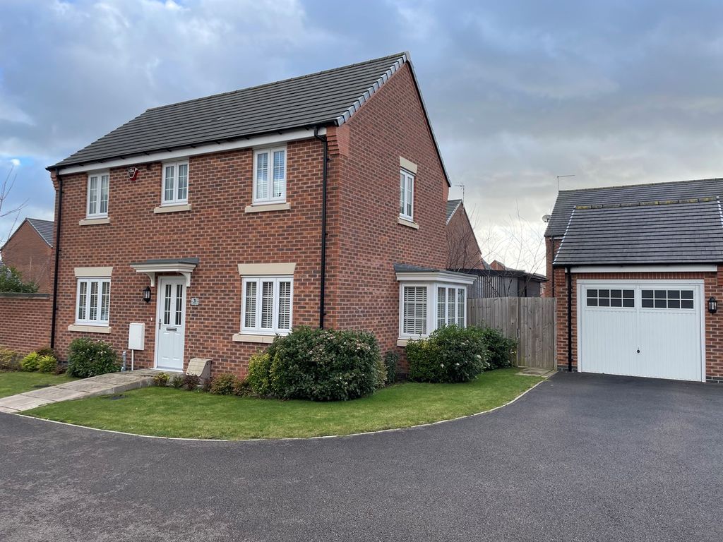 3 bed detached house for sale in Boulton Close, Stoney Stanton