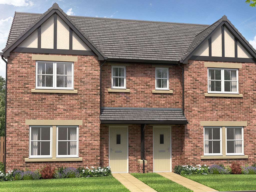 New home, 3 bed semidetached house for sale in "Spencer" at Gib Lane