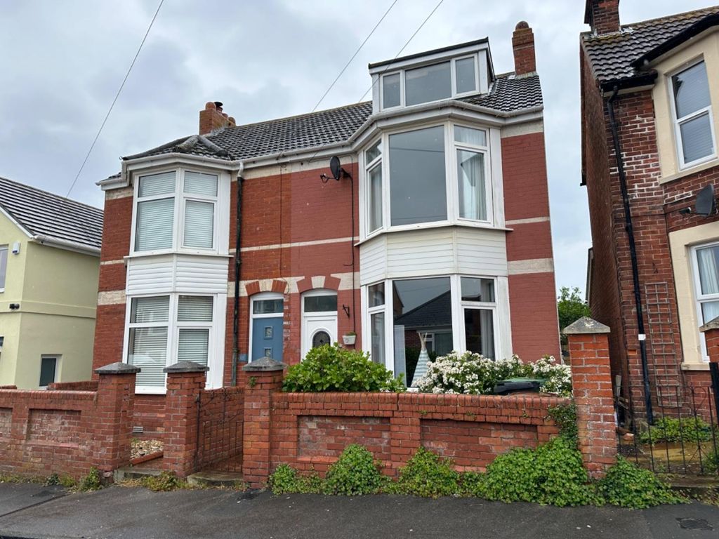 3 bed semidetached house for sale in Fairview Road, Weymouth DT4, £