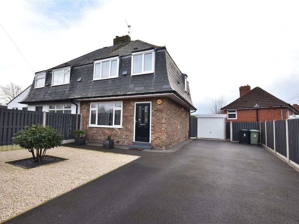 3 bed semidetached house for sale in Inglewood Approach, Leeds, West