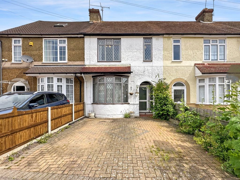 3 bed terraced house for sale in Lewis Avenue, Twydall, Rainham, Kent