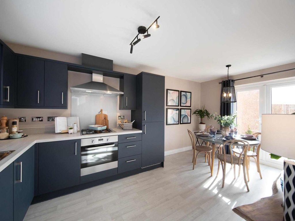 New home, 3 bed detached house for sale in "The Brancaster Side The