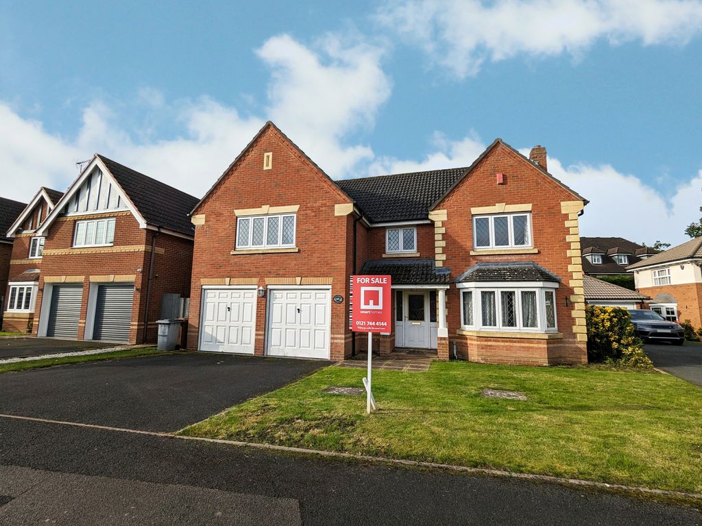 5 bed detached house for sale in Glendon Way, Dorridge, Solihull B93, £