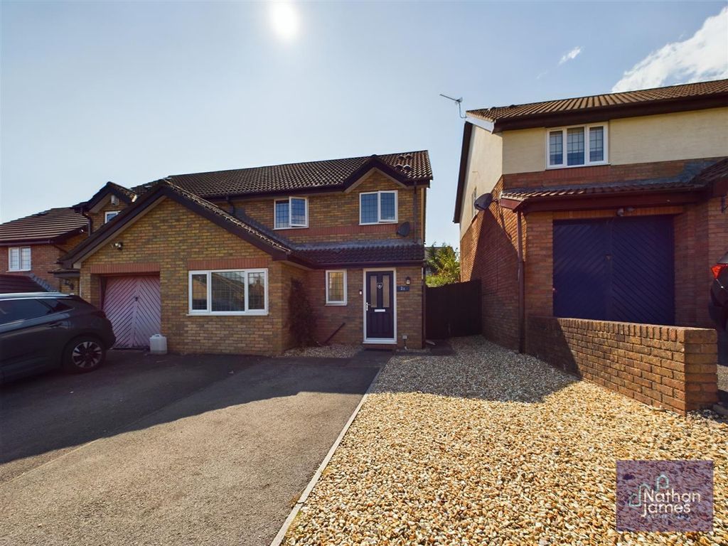 3 bed semidetached house for sale in Celtic Close, Undy, Caldicot NP26