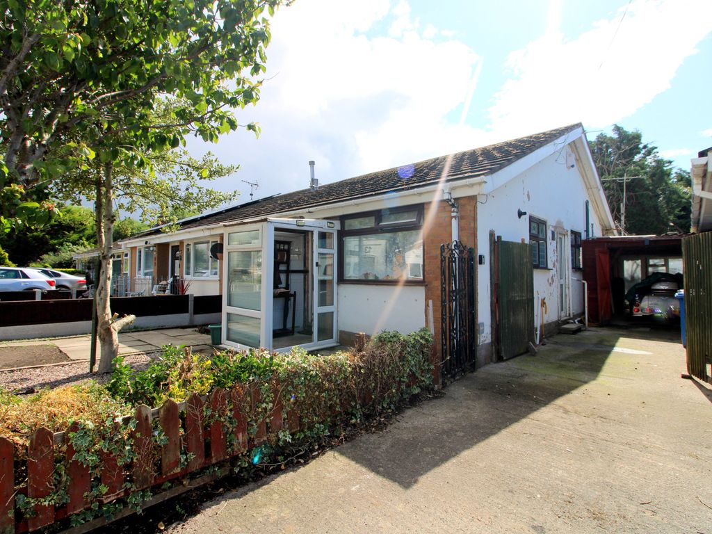 2 bed bungalow for sale in Birch Grove, Rhyl, Denbighshire LL18, £