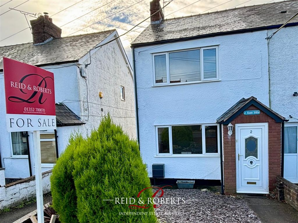 3 bed semidetached house for sale in Village Road, Northop Hall, Mold