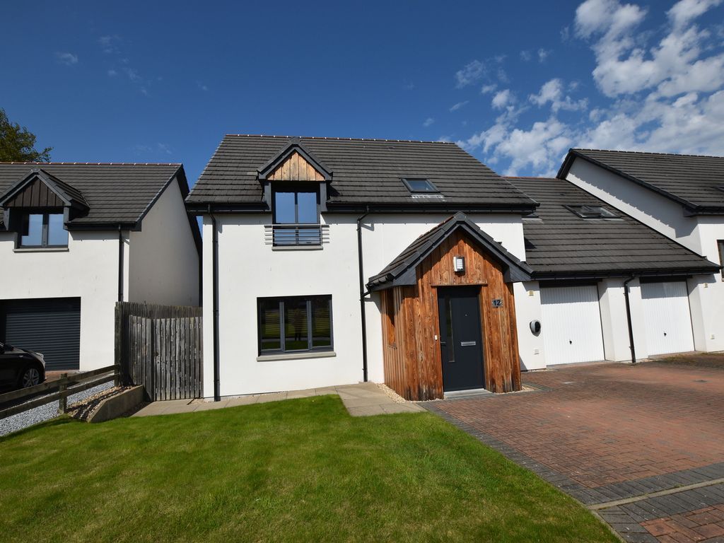 4 bed link detached house for sale in Riddock Gardens, Forres IV36, £