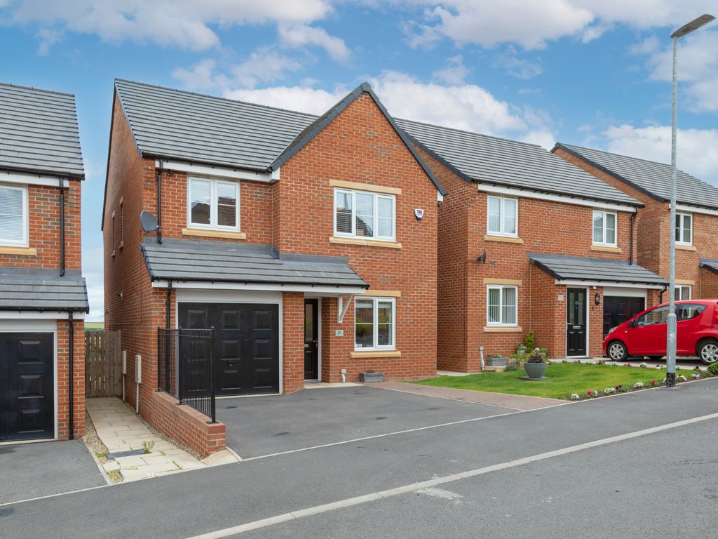 4 bed detached house for sale in Hastings Close, Sherburn Hill, Durham