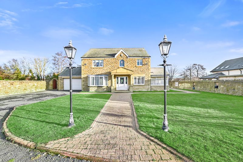 6 bed detached house for sale in North End, Longhoughton NE66, £590,000