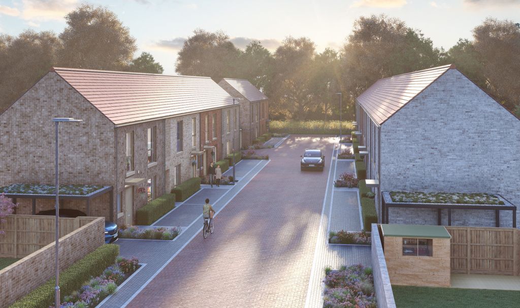 New home, 2 bed terraced house for sale in Newmarket Road, Teversham