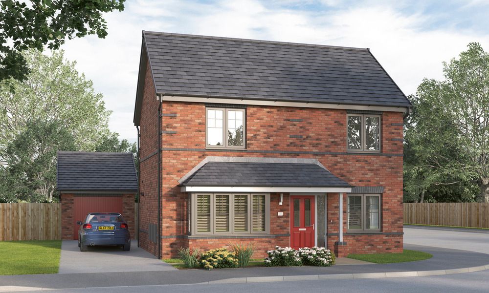 New home, 4 bed detached house for sale in Etwall Road, Mickleover, Derby DE3 Zoopla