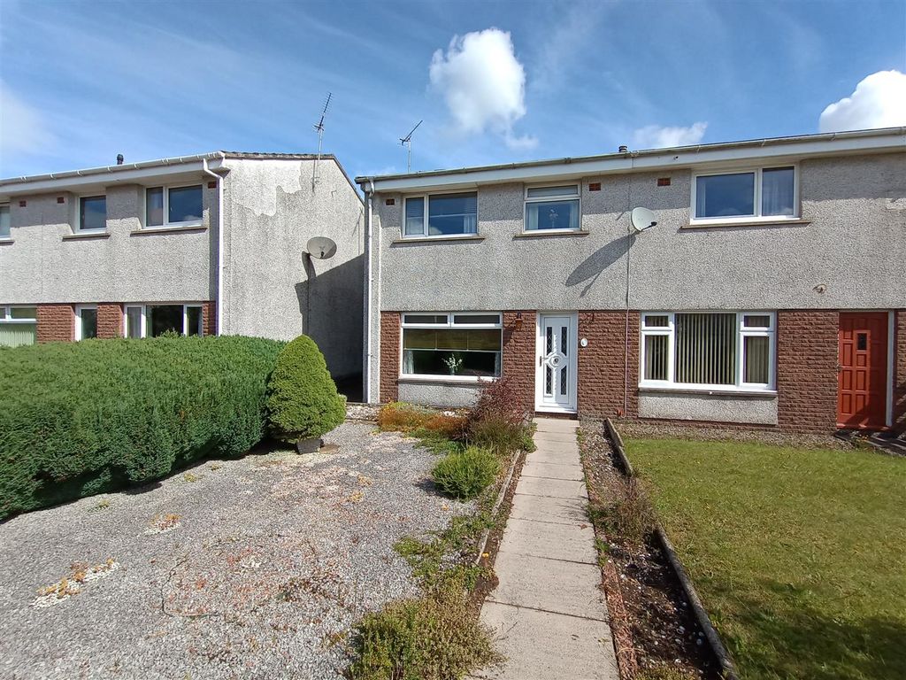 3 bed end terrace house for sale in Baxter Court, Heathhall, Dumfries