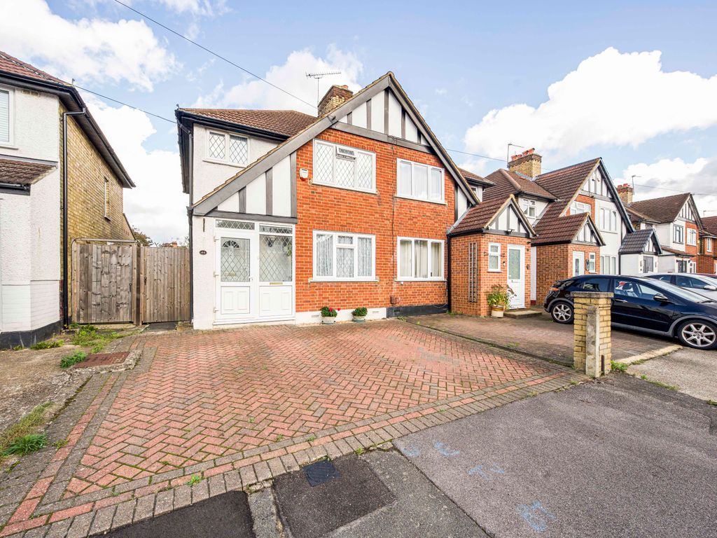 3 bed semidetached house for sale in Weald Road, Hillingdon UB10, £