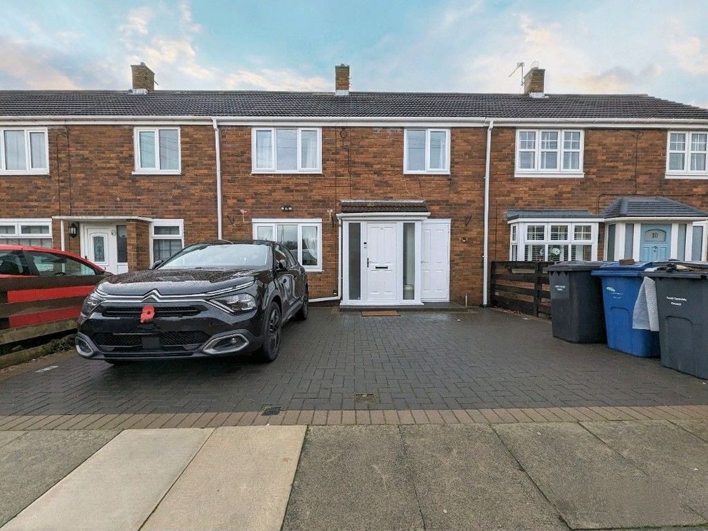 2 bed terraced house for sale in Moreland Road, South Shields NE34, £