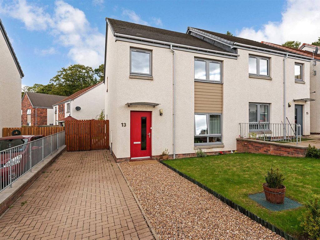 3 bed semidetached house for sale in Milligan Place, Kincardine, Alloa