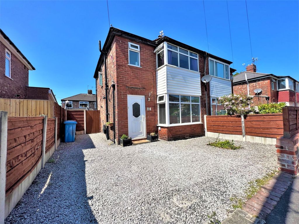 3 bed semidetached house for sale in Irlam Avenue, Eccles M30, £
