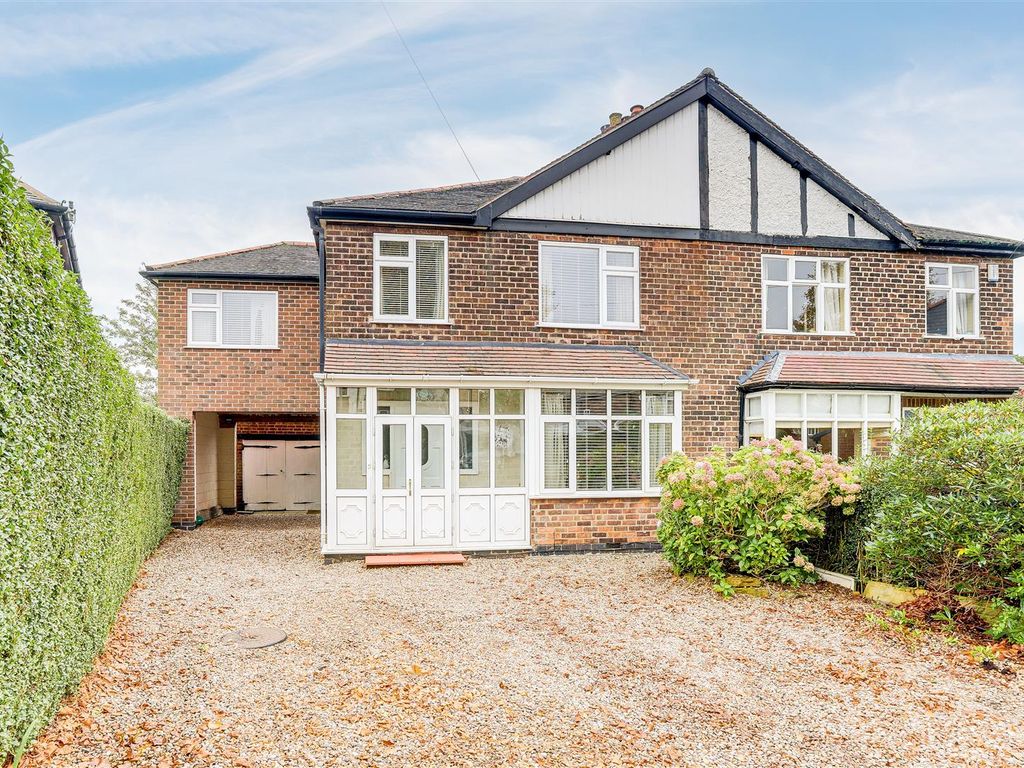 4 bed semidetached house for sale in Ashworth Crescent, Mapperley