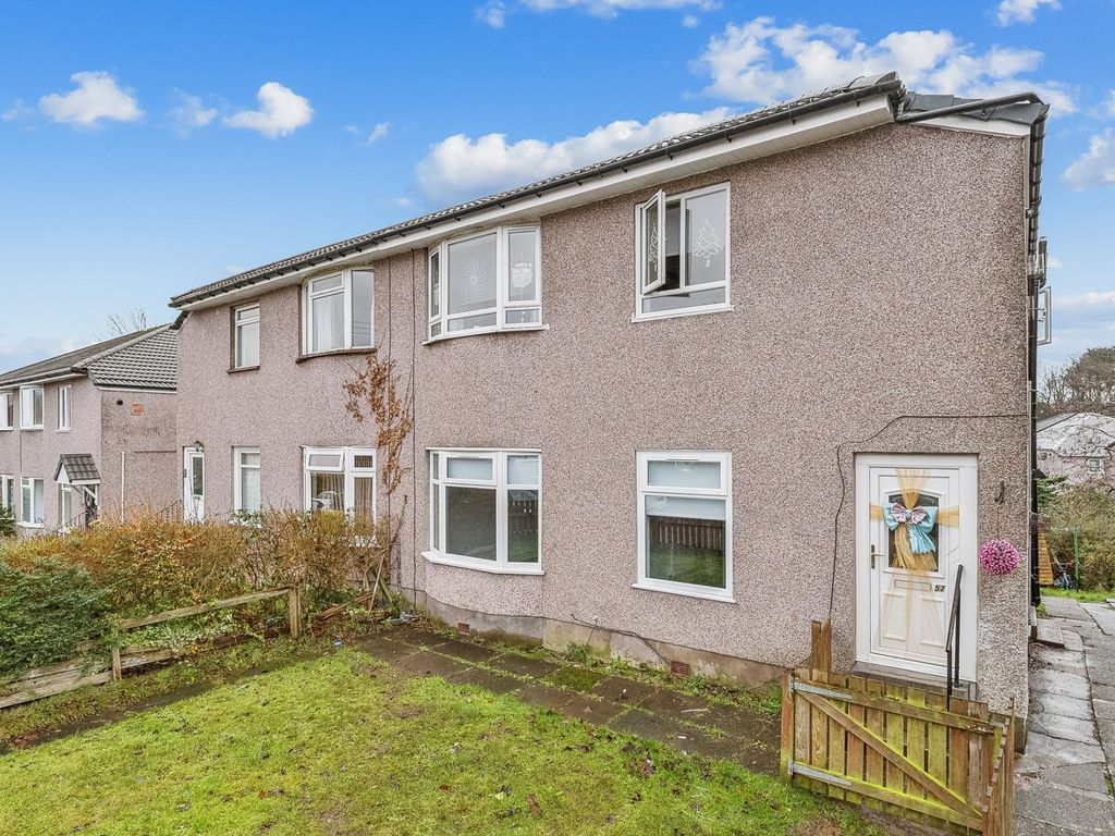 3 bed flat for sale in Glencroft Road, Croftfoot, Glasgow G44, £99,000