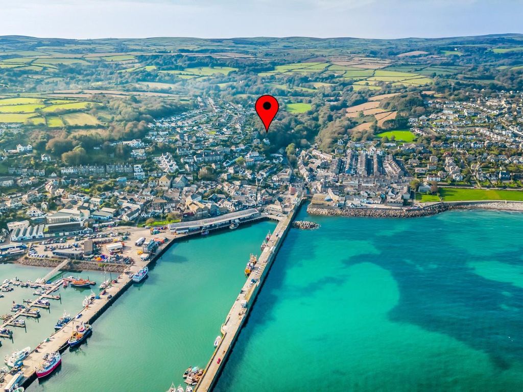 3 bed property for sale in Old Paul Hill, Newlyn, Penzance TR18, £
