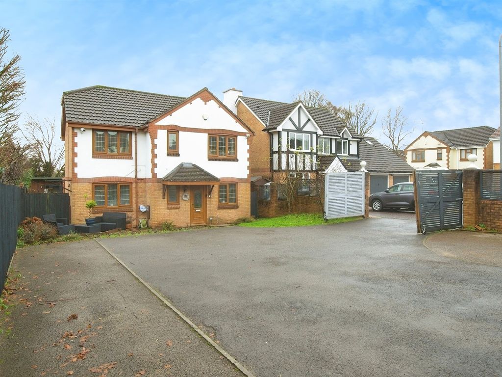 4 bed detached house for sale in Hensol Close, Rogerstone, Newport NP10