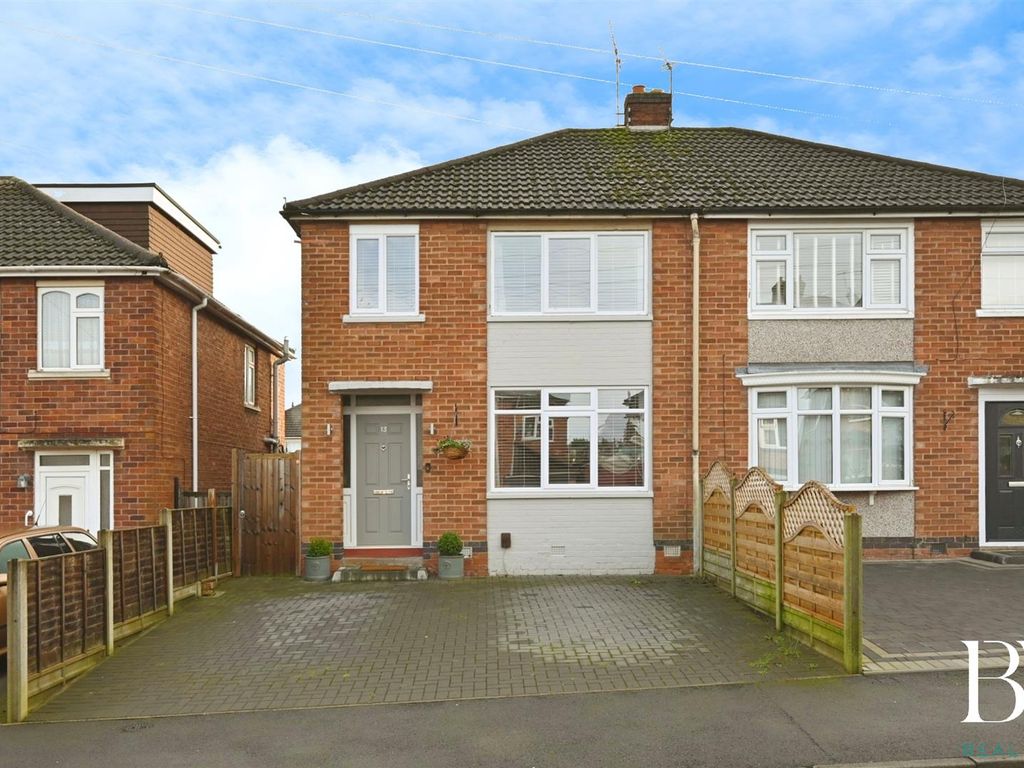3 bed semidetached house for sale in Collingwood Avenue, Bilton, Rugby