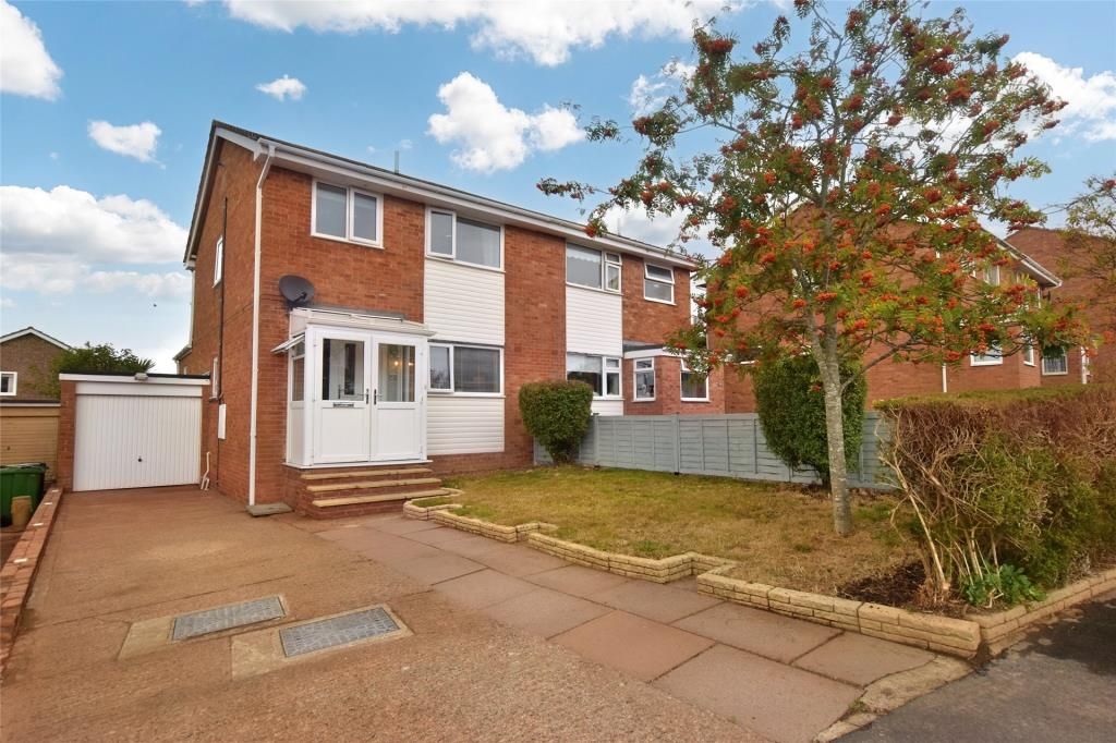 3 bed semidetached house for sale in Lime Grove, Exmouth, Devon EX8