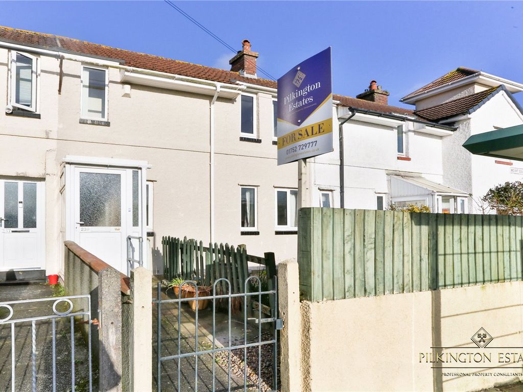 2 bed terraced house for sale in Mount Gould Road, Plymouth, Devon PL4