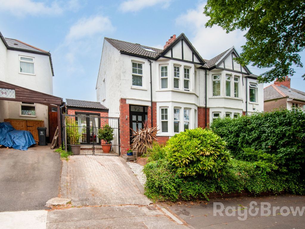 4 bed semidetached house for sale in Bwlch Road, Fairwater, Cardiff