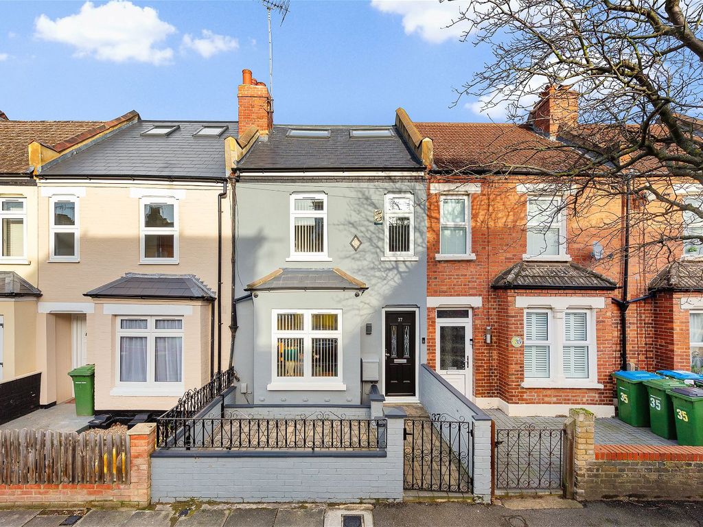4 bed terraced house for sale in Abbey Grove, Abbey Wood, London SE2, £