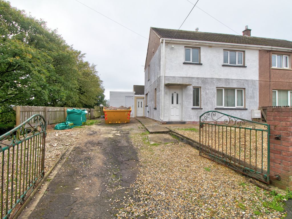 3 bed semidetached house for sale in Tudor Crescent, Brynmawr, Ebbw
