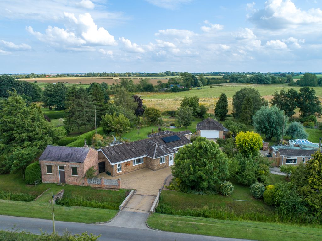 3 bed bungalow for sale in Hagnaby Lock, Stickney, Boston PE22, £