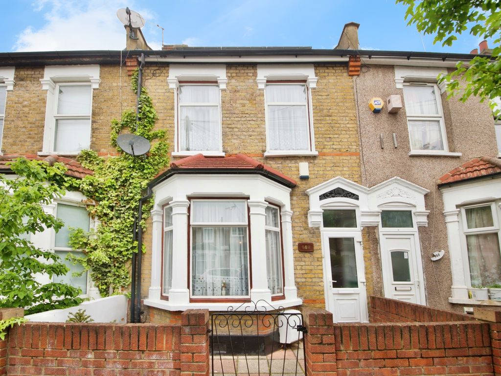 2 bed terraced house for sale in Masterman Road, East Ham, London E6, £