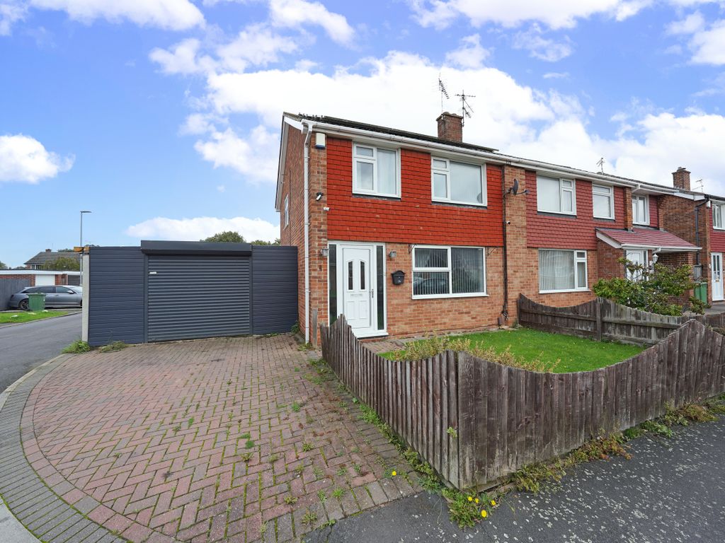 3 bed semi-detached house for sale in Kennedy Way, Leicester Forest ...