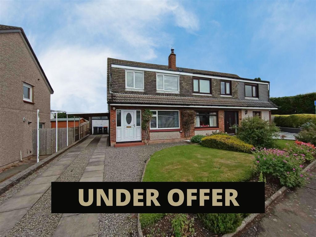 3 bed semidetached house for sale in Kellwood Place, Dumfries DG1, £