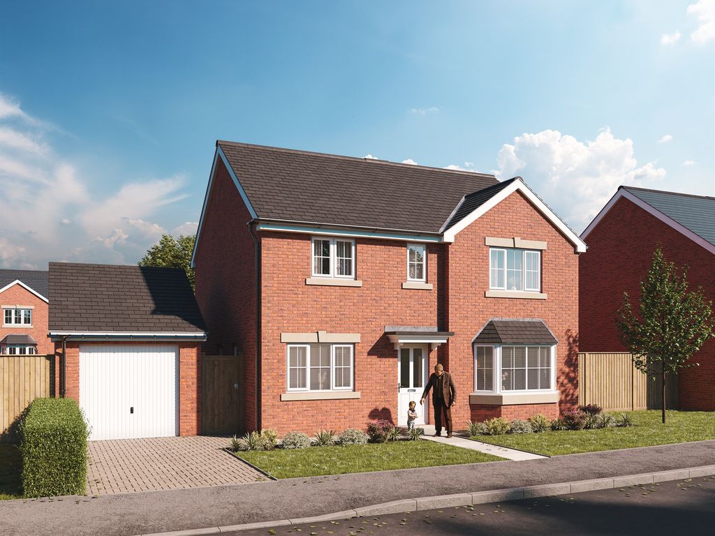 New home, 4 bed detached house for sale in Cwm Heulwen, Aberaman