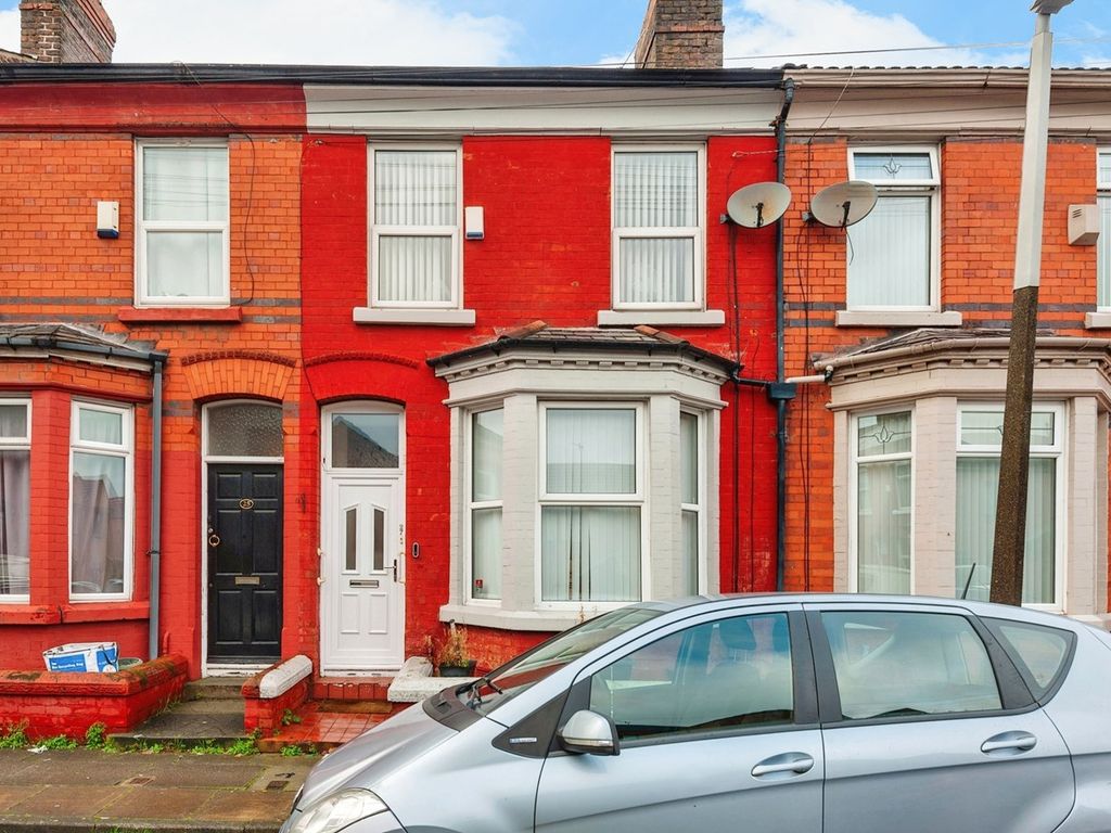 3 bed terraced house for sale in Moss Street, Garston, Liverpool L19, £