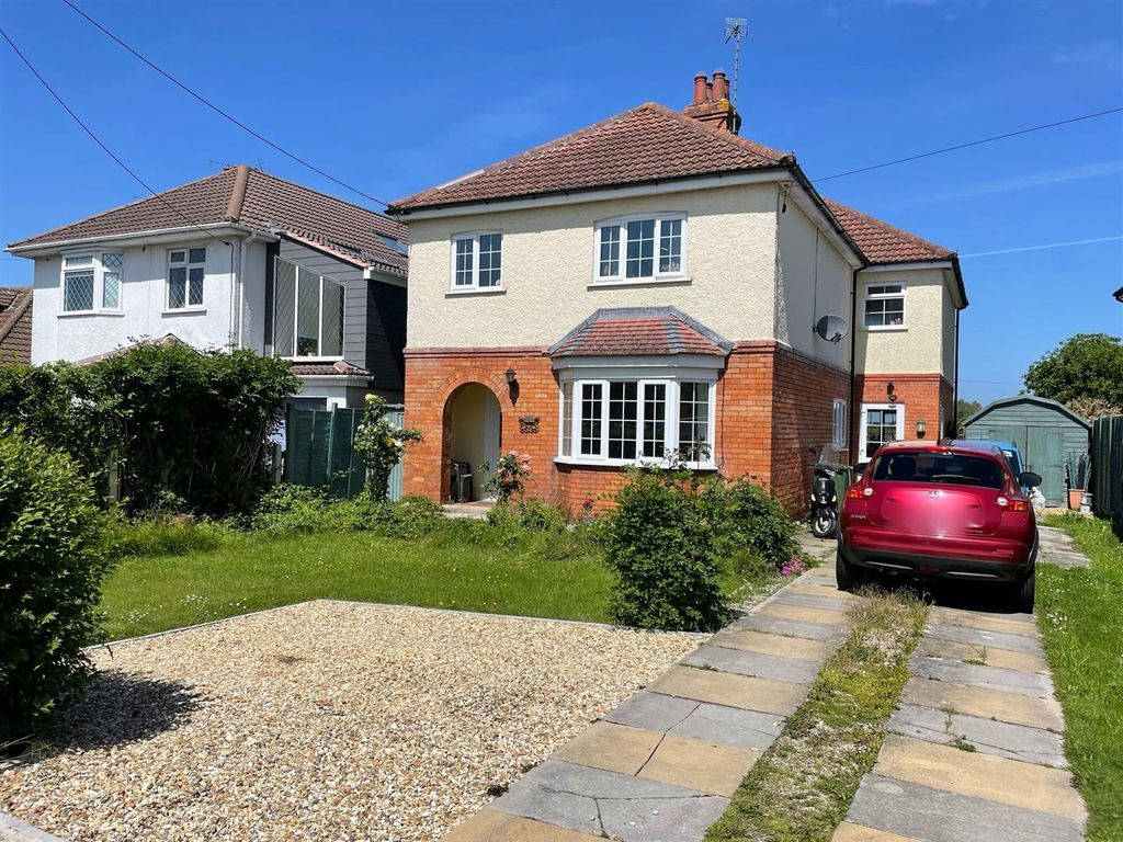 5 bed detached house for sale in Station Road, Brent Knoll, Highbridge