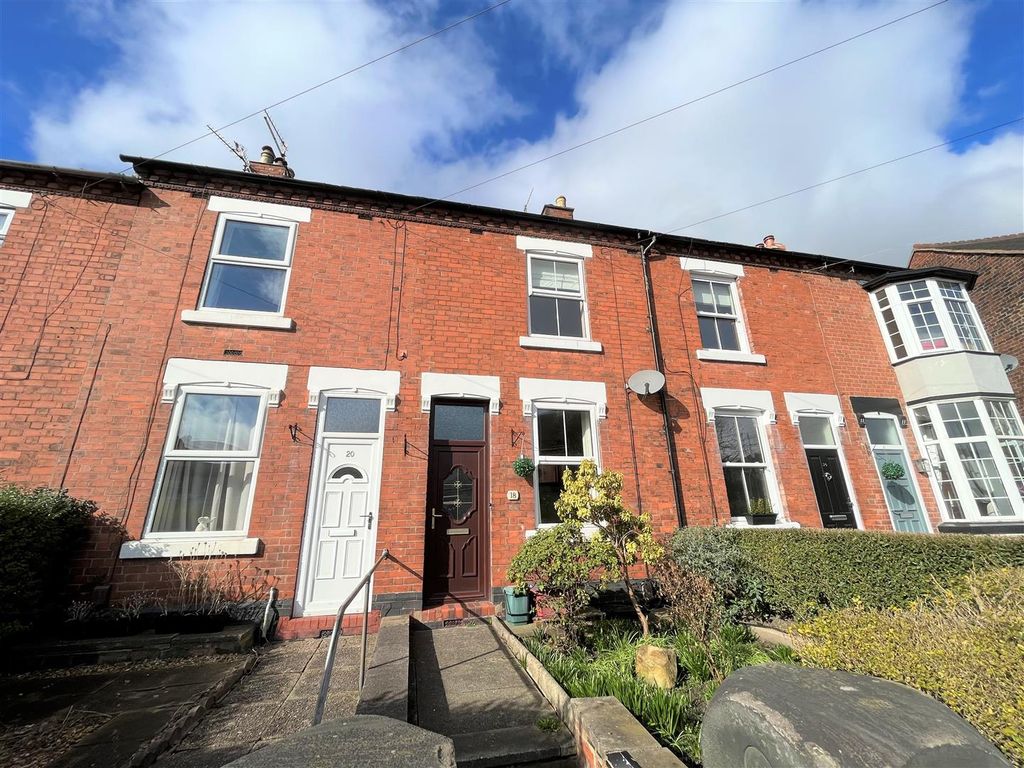 2 bed terraced house for sale in Silverdale Road, Wolstanton, Newcastle