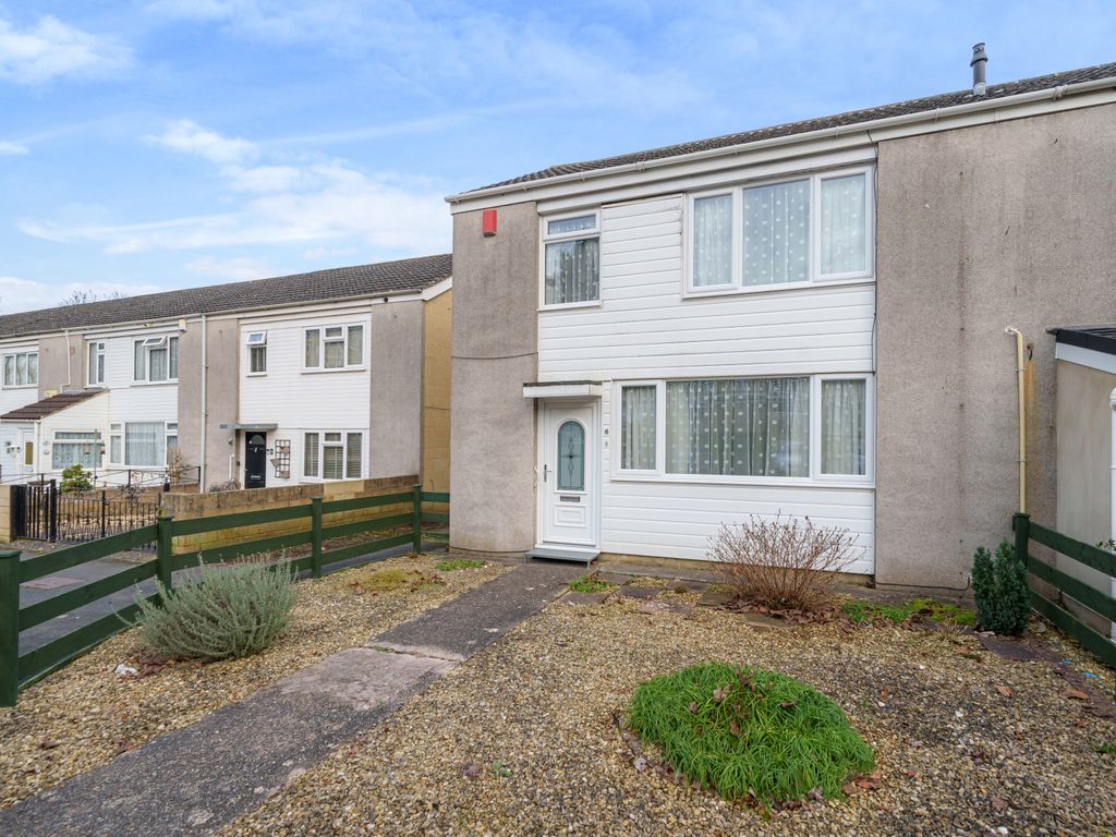 3 bed end terrace house for sale in Walwyn Close, Bath, Somerset BA2, £
