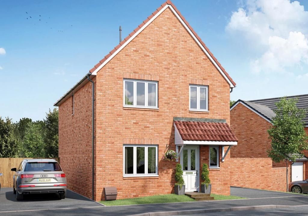 New home, 4 bed detached house for sale in "Alfriston" at Slades Hill