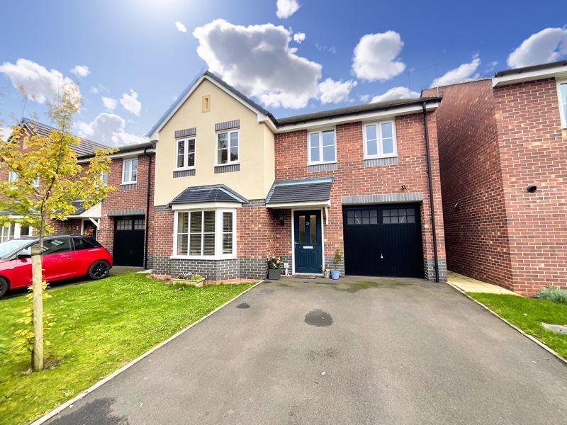 4 bed detached house for sale in Tilling Drive, Stone ST15, £385,000